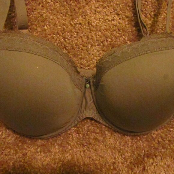PRIMA DONNA Green Balcony Underwire Bra Size 36DD - Picture 2 of 5